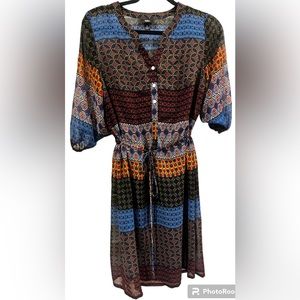 Mossimo multi-color summer dress